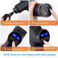 Velvet Nest Timo Fascia Massage Gun — 6 to 30 Gears of Deep-Tissue Freedom